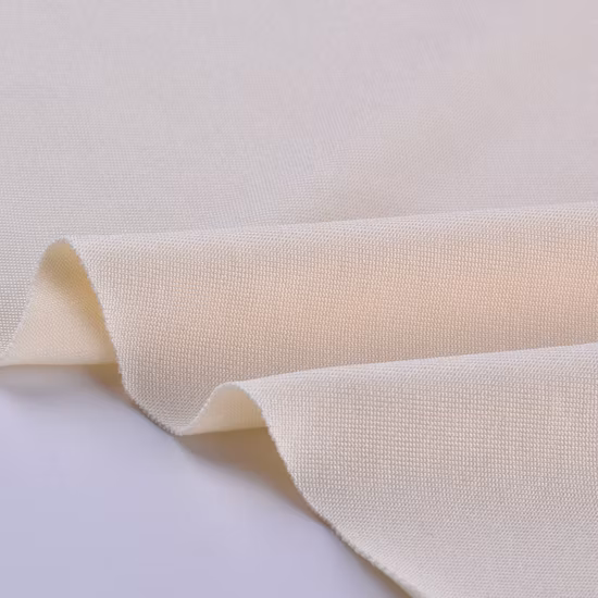 Wholesale Milk Silk Fabric Elastic Knitted Twill Fabric Manufacturer