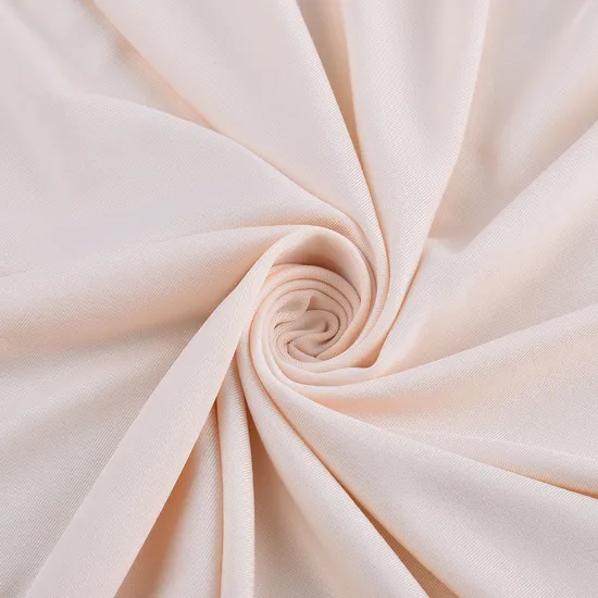 Wholesale Milk Silk Fabric Elastic Knitted Twill Fabric Manufacturer